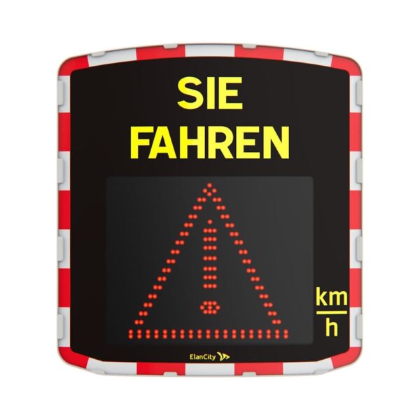Geschwindigkeitsanzeige EVOLIS Mobility HYBRID - Grundgerät (ohne Smiley Funktion) – Bild 5