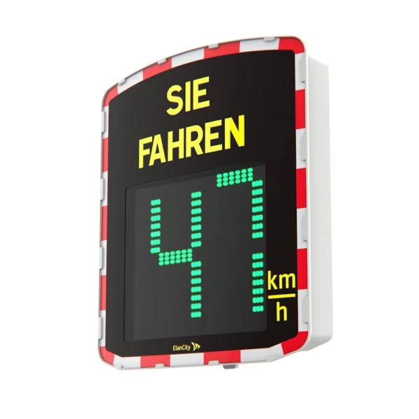 Geschwindigkeitsanzeige EVOLIS Mobility HYBRID - Grundgerät (ohne Smiley Funktion) – Bild 2