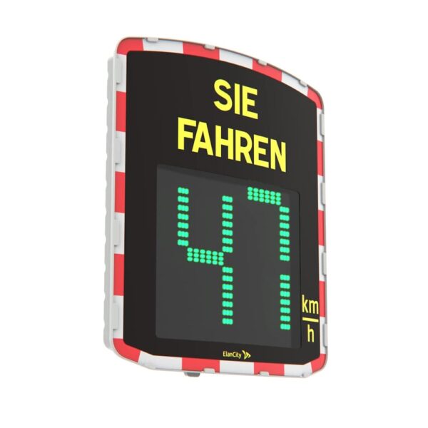Geschwindigkeitsanzeige EVOLIS Mobility HYBRID - Grundgerät (ohne Smiley Funktion) – Bild 3