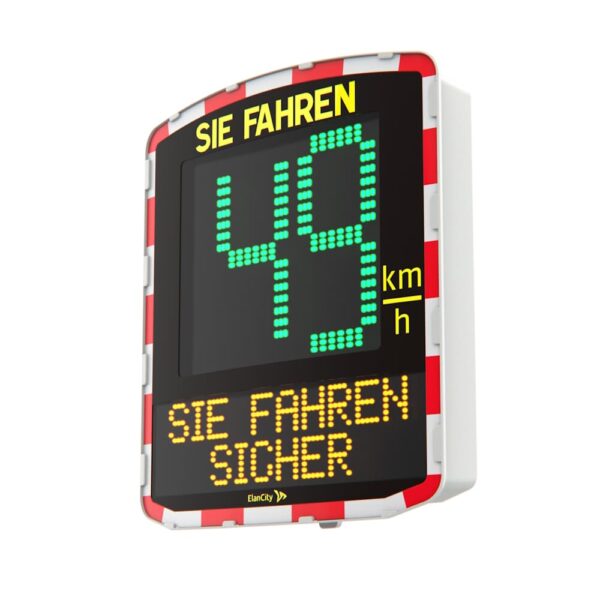 Geschwindigkeitsanzeige EVOLIS Vision HYBRID - Grundgerät (ohne Smiley Funktion) – Bild 4
