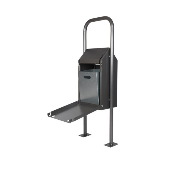 Hundekotentsorgung Combi Standard-Schwingdeckel – Bild 2